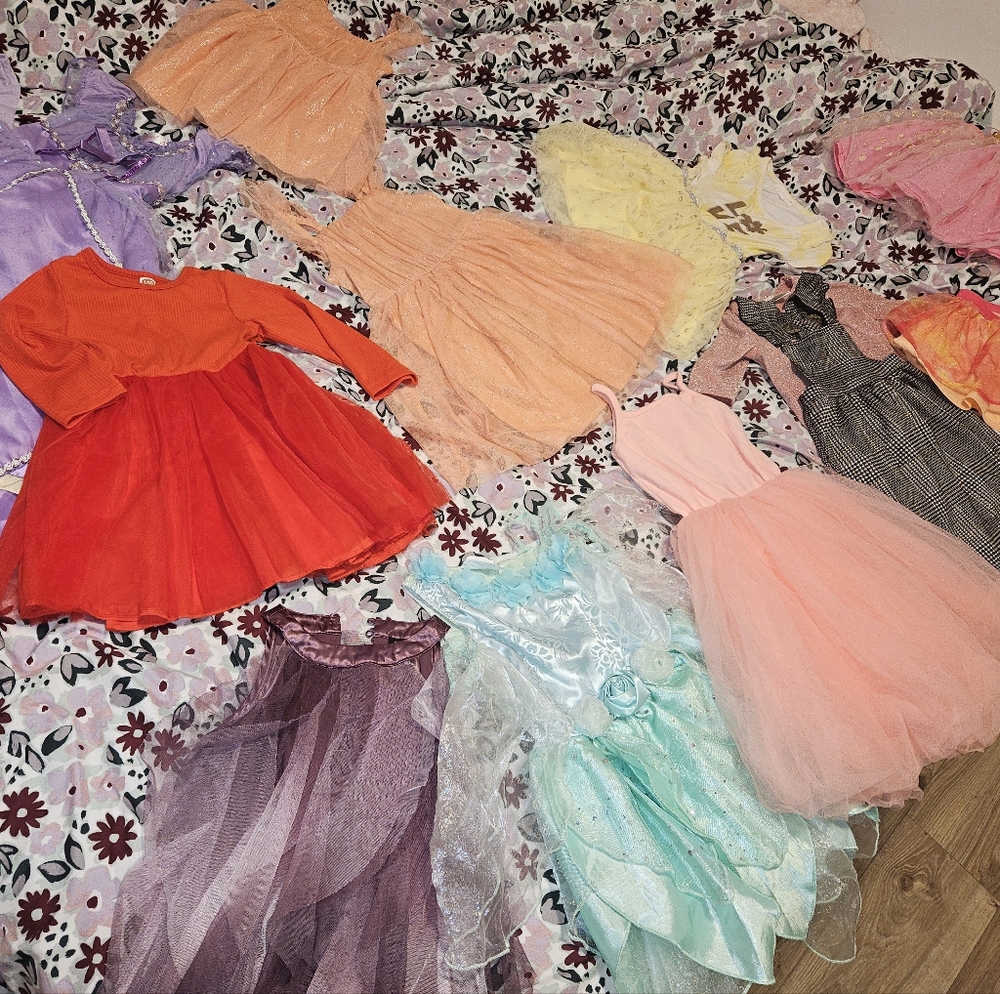 Lot of Girl's dresses